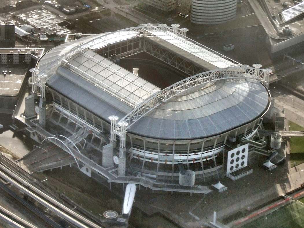 Luchtfoto van de Johan Cruijff ArenA in Amsterdam